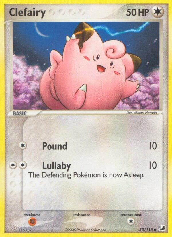 Clefairy 53/115 card