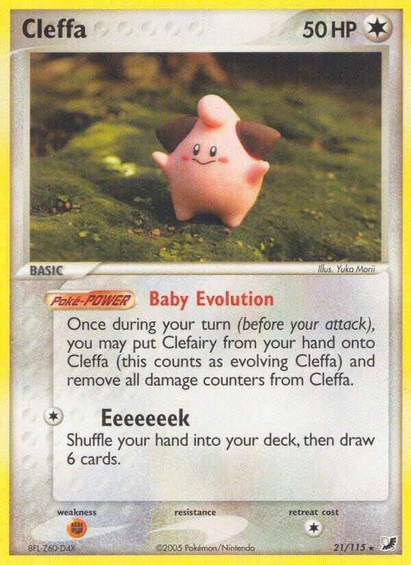 Cleffa 21/115 card