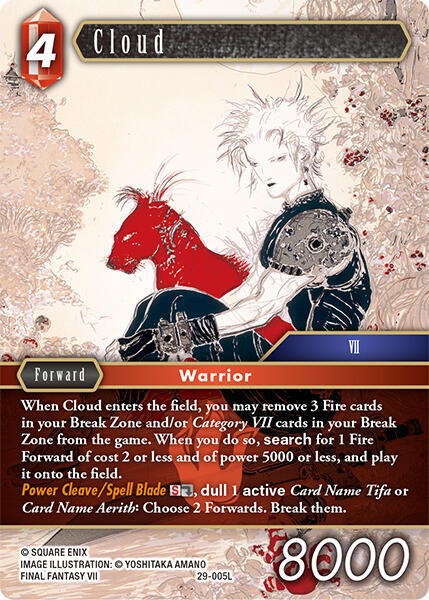 Cloud 29-005L card