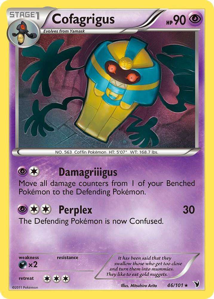Cofagrigus 46 46/101 card