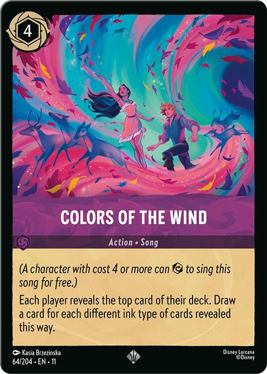 Colors of the Wind 64/204 card