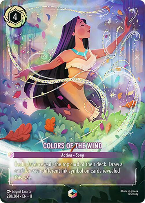 Colors of the Wind Enchanted 228/204 carta
