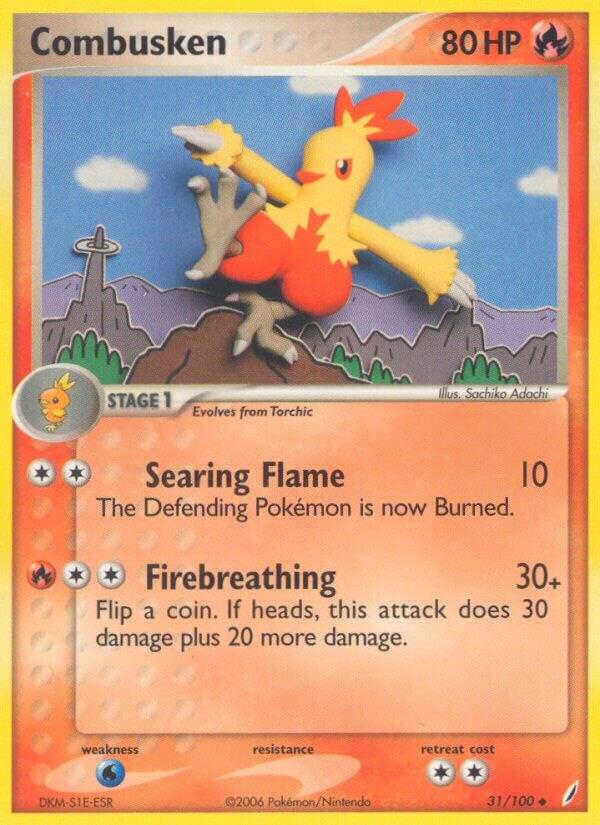 Combusken 031 100 carta