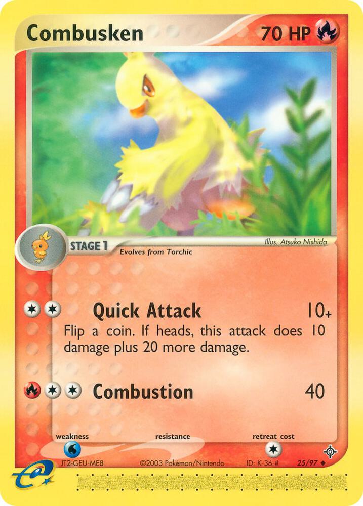 Combusken 25/97 carta
