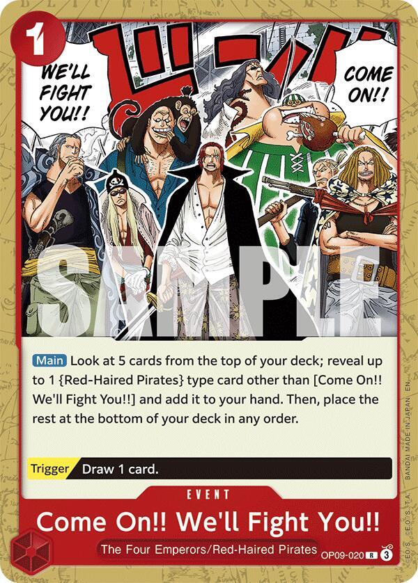 Come On Well Fight You Reprint OP09-020