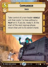 Commandeer Hyperspace 497 card