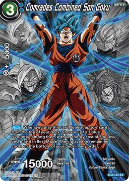Comrades Combined Son Goku Alternate Art EX01-01