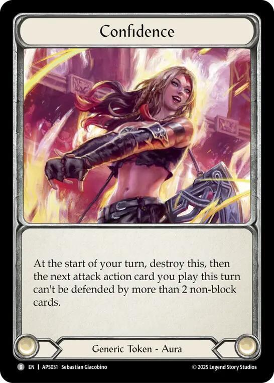 Confidence APS031 card