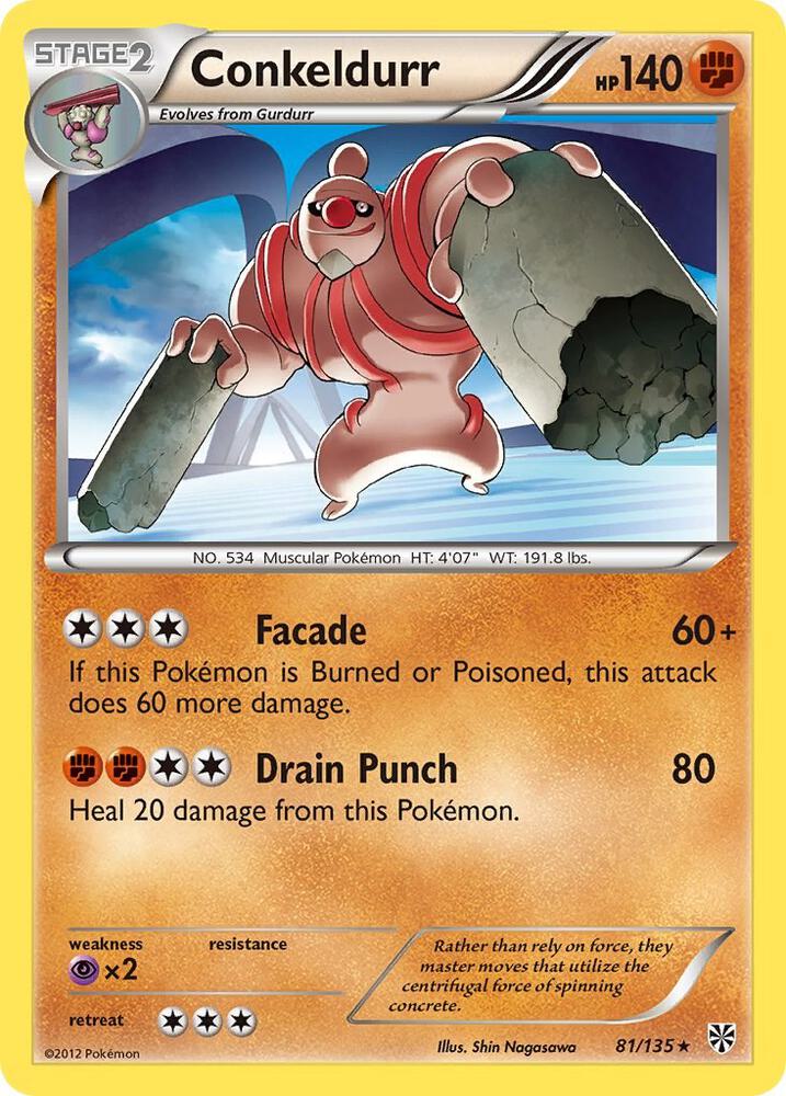 Conkeldurr 81/135 card