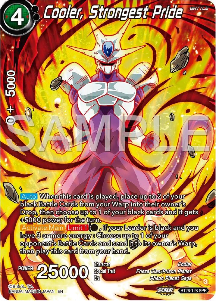 Cooler Strongest Pride SPR BT26-128 card