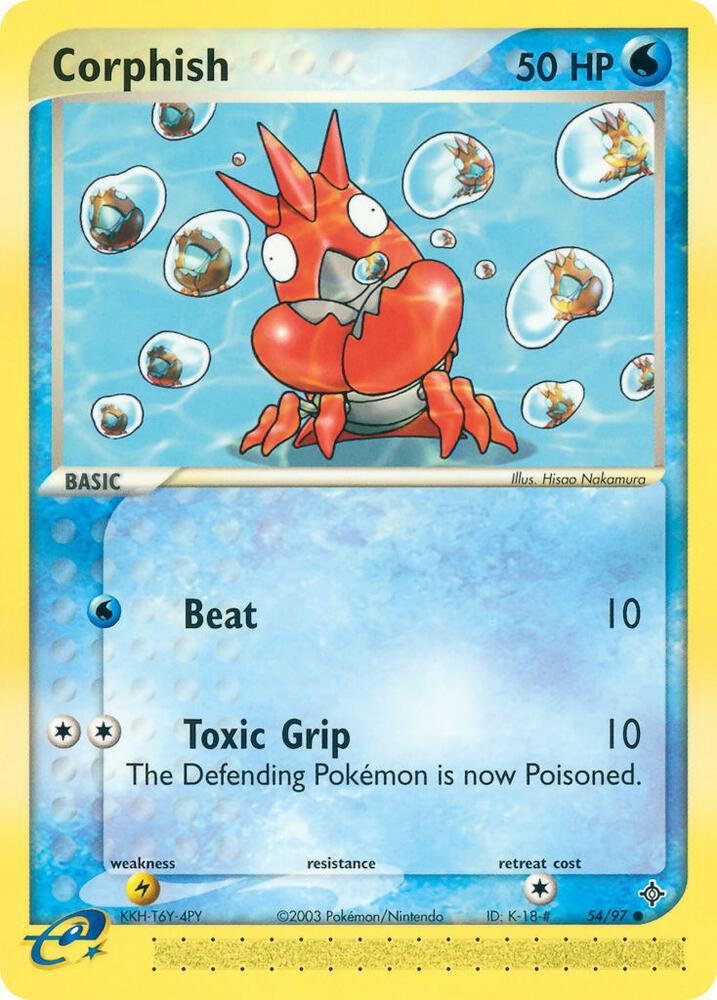 Corphish 54 97 card
