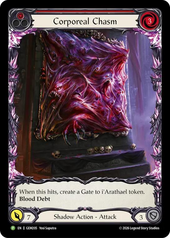 Corporeal Chasm GEM205 card