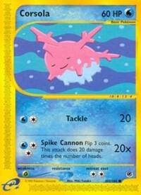 Corsola 102/165 card