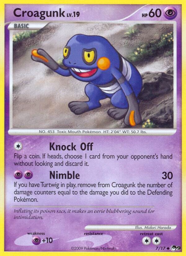 Croagunk 007/017 card