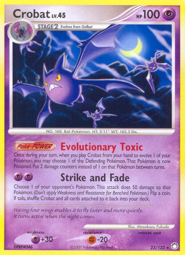 Crobat 23/123 card