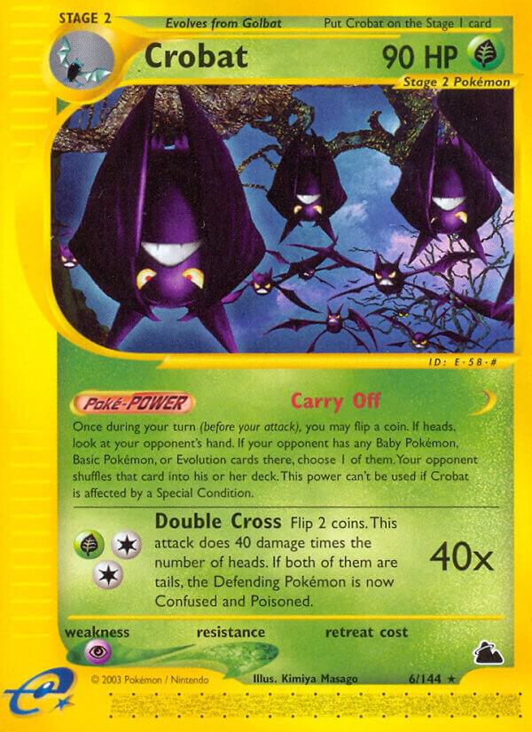 Crobat 6 006/144 card