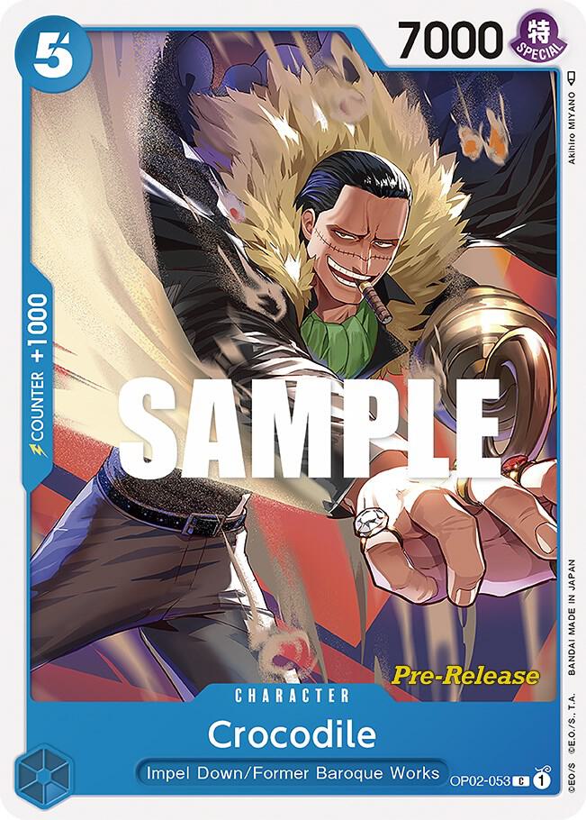 Crocodile OP02-053 carta