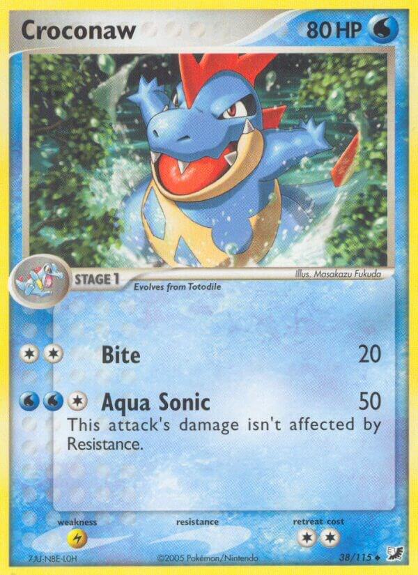 Croconaw 38/115 card