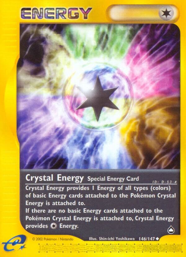 Crystal Energy 146/147 card
