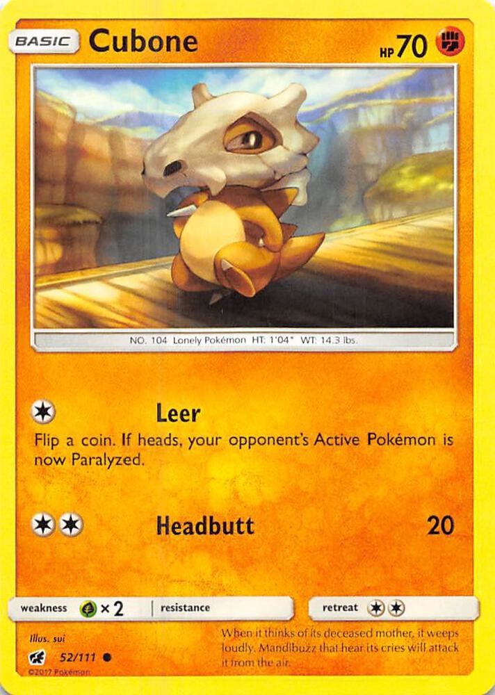 Cubone 52/111