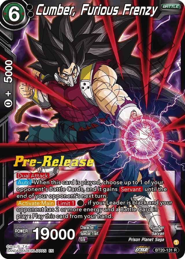 Cumber Furious Frenzy BT20-131