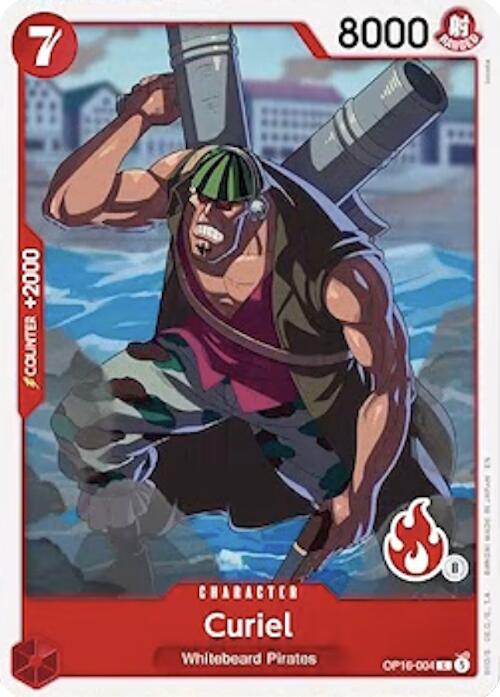 Curiel Ace Deck OP16-004 carta