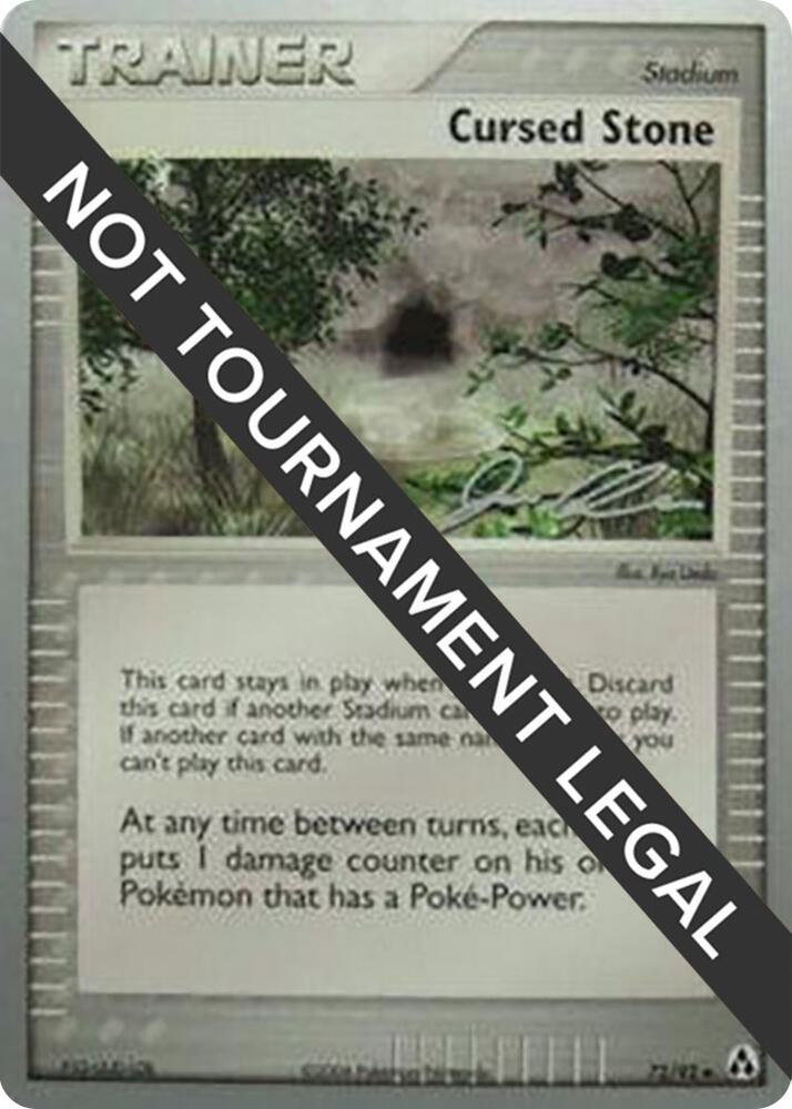 Cursed Stone 2006 Jason Klaczynski 72/92 card