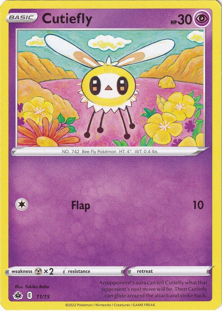 Cutiefly 11 15 011/015