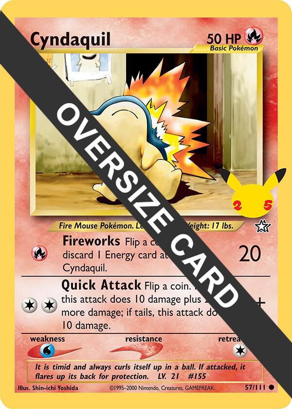 Cyndaquil 057/111 card