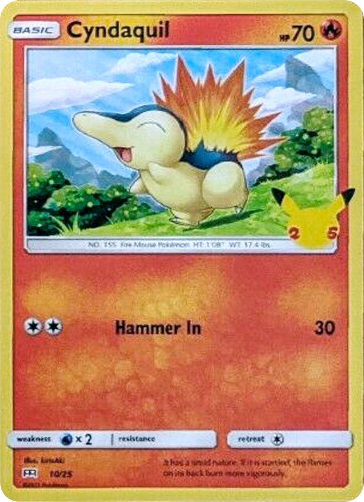 Cyndaquil 10 25 010/025