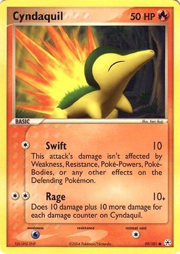 Cyndaquil 59 card