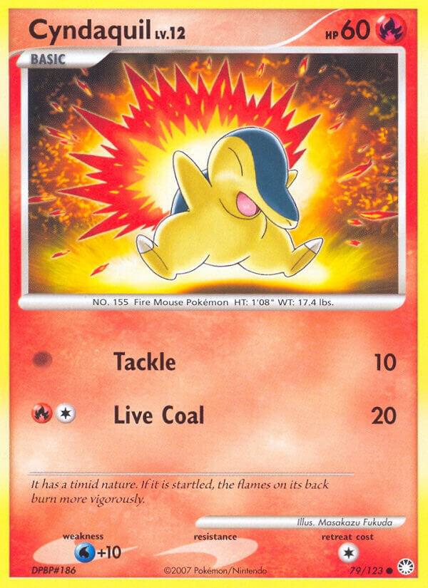 Cyndaquil 79/123 card
