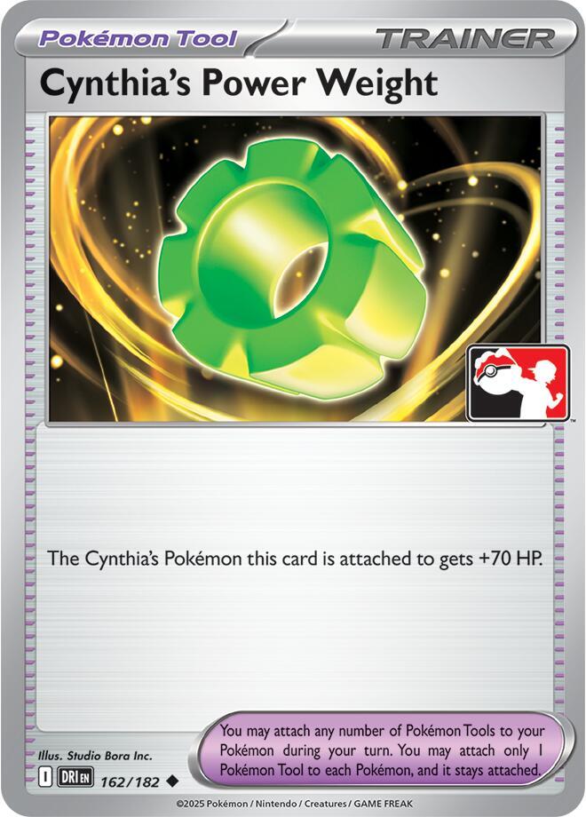 Cynthia's Power Weight 162/182 card