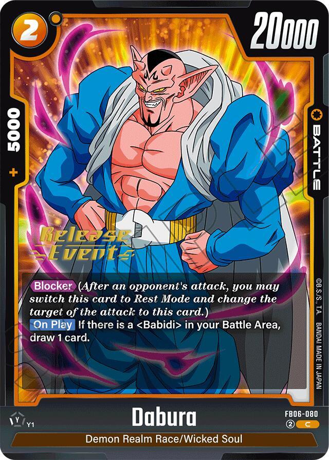 Dabura FB06-080 card