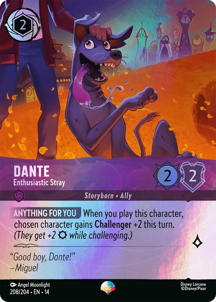 Dante Enthusiastic Stray Epic 208/204 carta