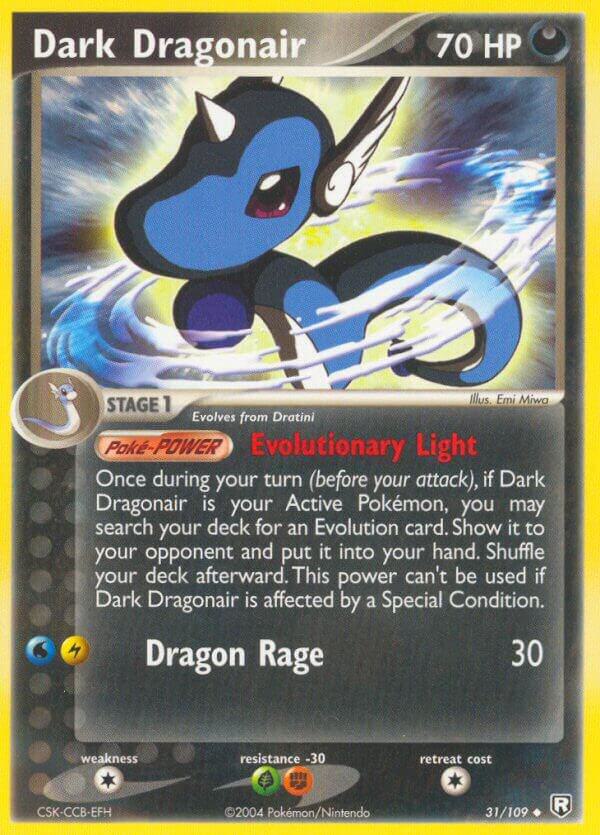 Dark Dragonair 031 109 card
