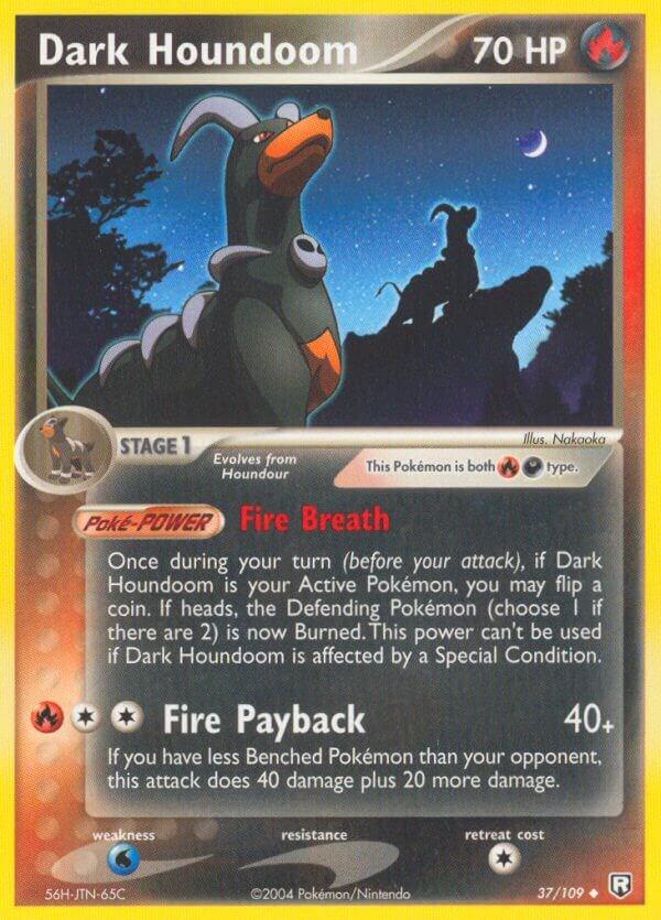 Dark Houndoom 037 109 card