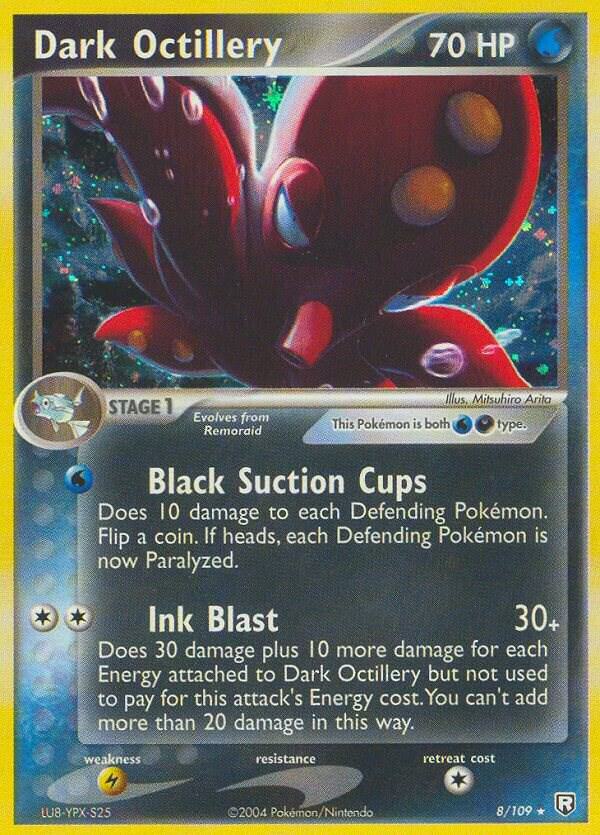Dark Octillery 8/109 card
