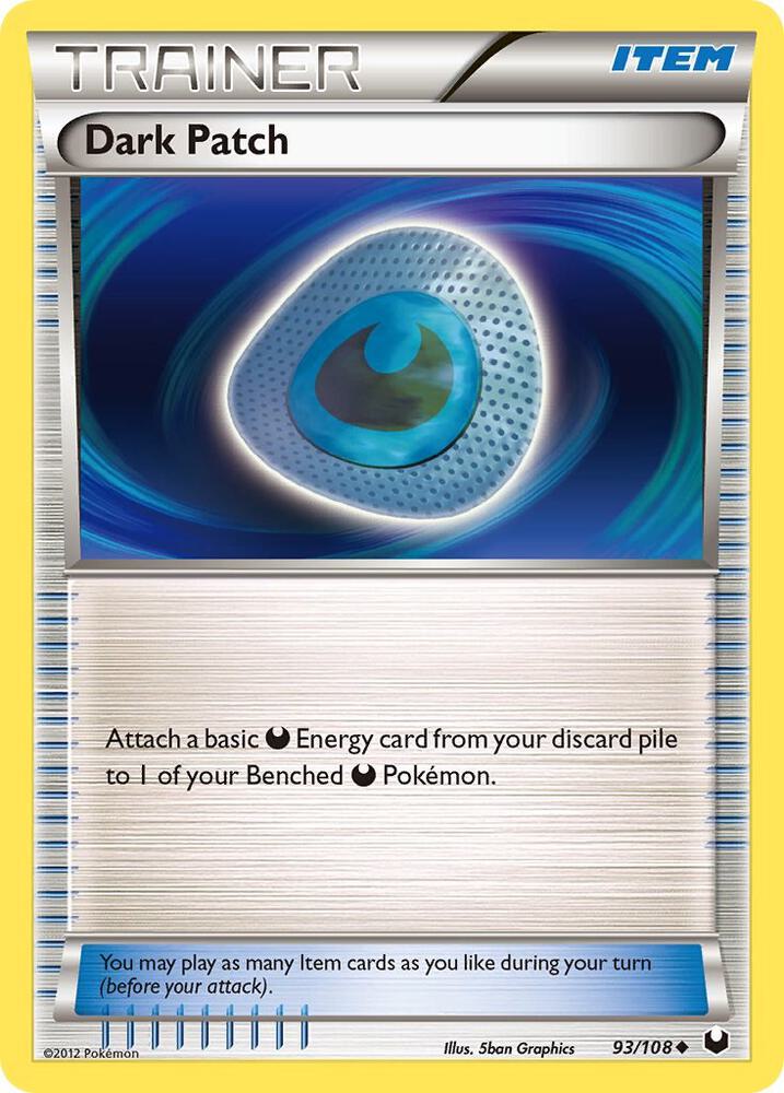 Dark Patch 93/108 card