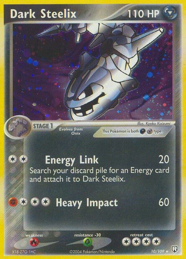 Dark Steelix 10/109 card