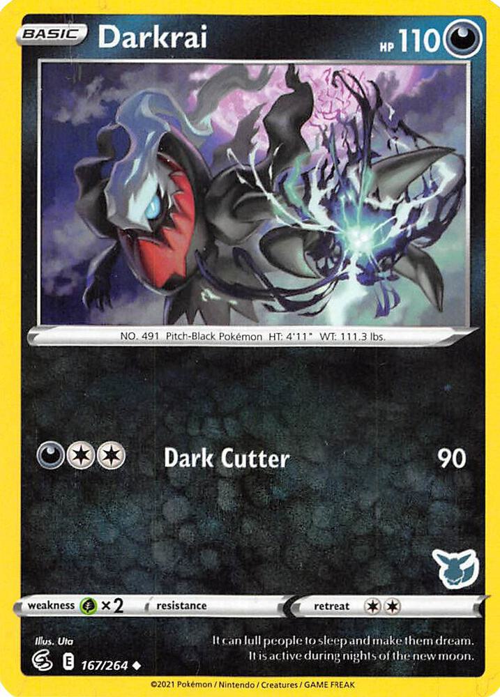 Darkrai 167 264 Eevee Stamped