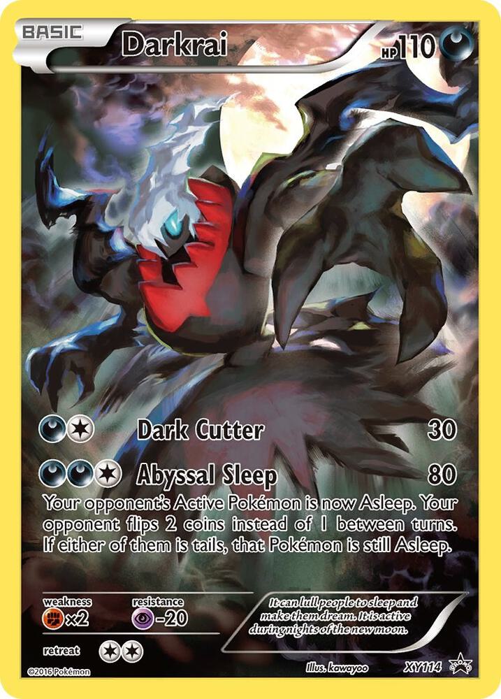 Darkrai XY114 card