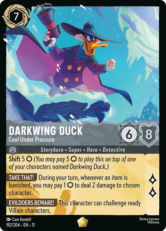 Darkwing Duck Cool Under Pressure 192/204 card