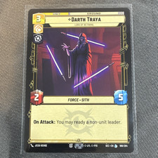 Darth Traya Lord of Betrayal 188/264 card