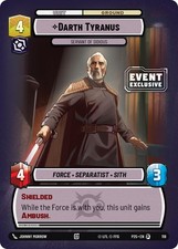 Darth Tyranus Servant of Sidious 118 card