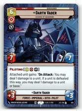 Darth Vader Scourge of Squadrons Hyperspace 404 card