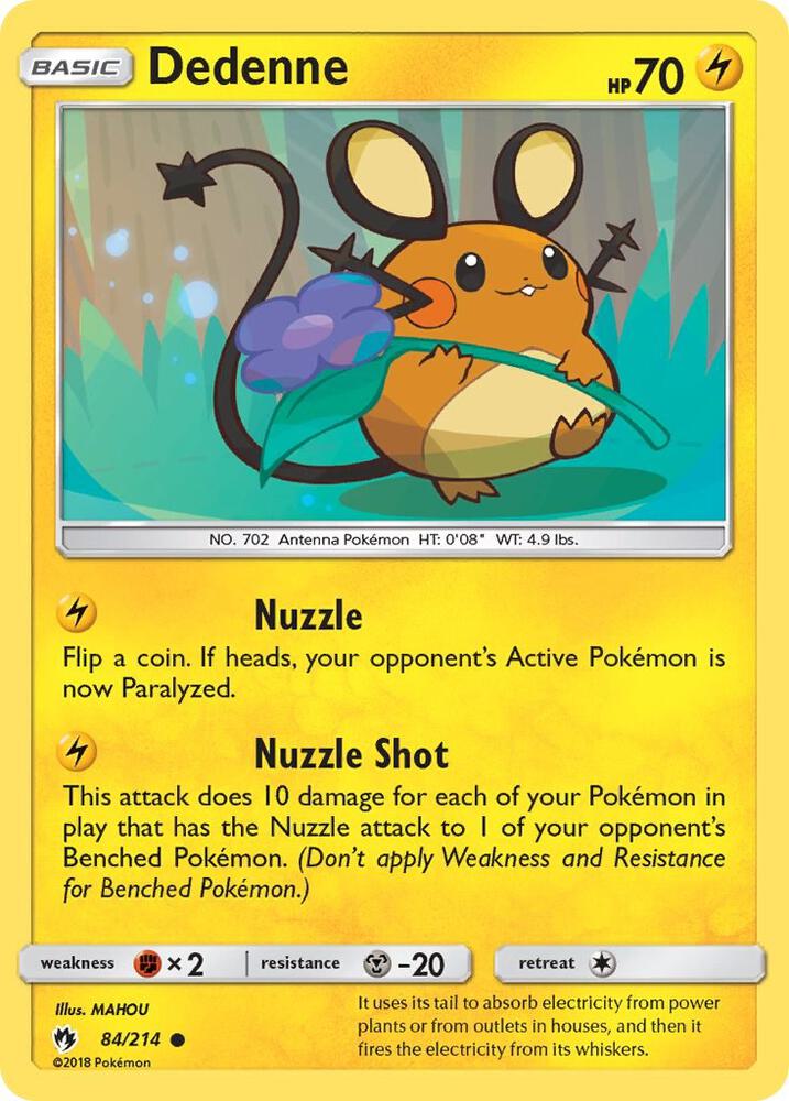 Dedenne 84 84/214