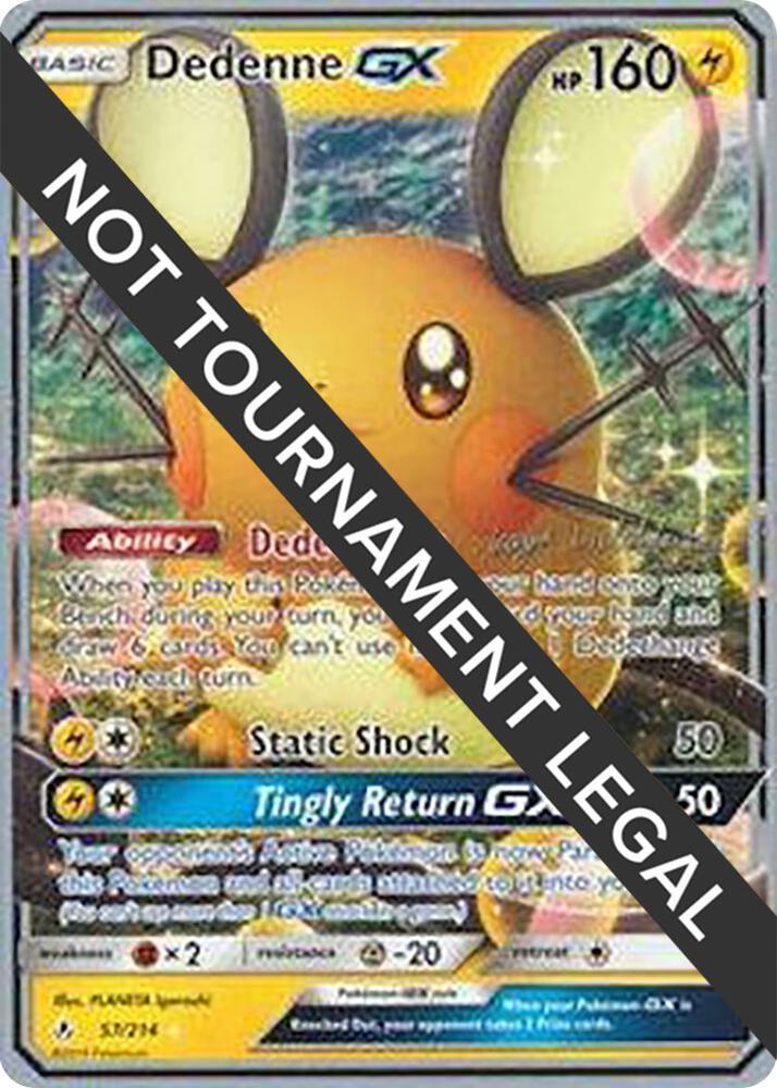 Dedenne GX 2019 Kaya Lichtleitner 57/214 carta