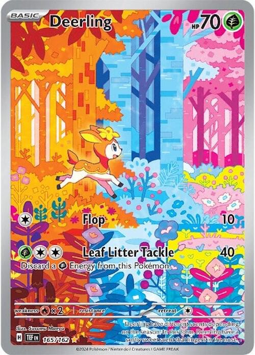 Deerling 165/162 card