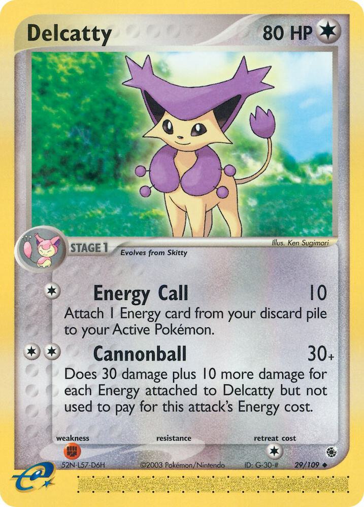 Delcatty 29 109 carta